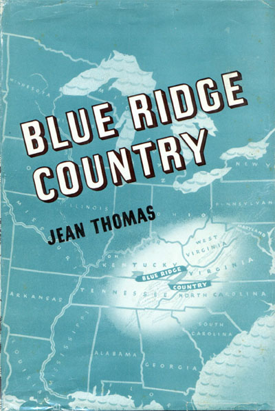 File:Blue Ridge Country - Jean Thomas - book cover.jpg