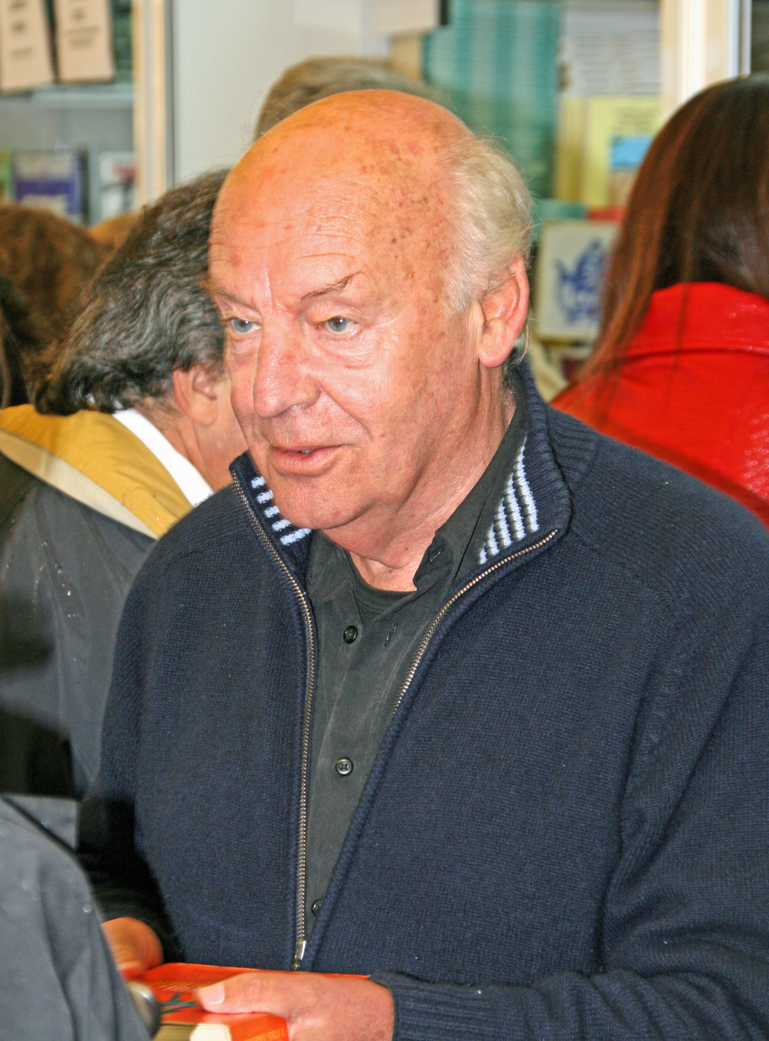 Eduardo Galeano auf der ''Feria del Libro'' in Madrid, 2008