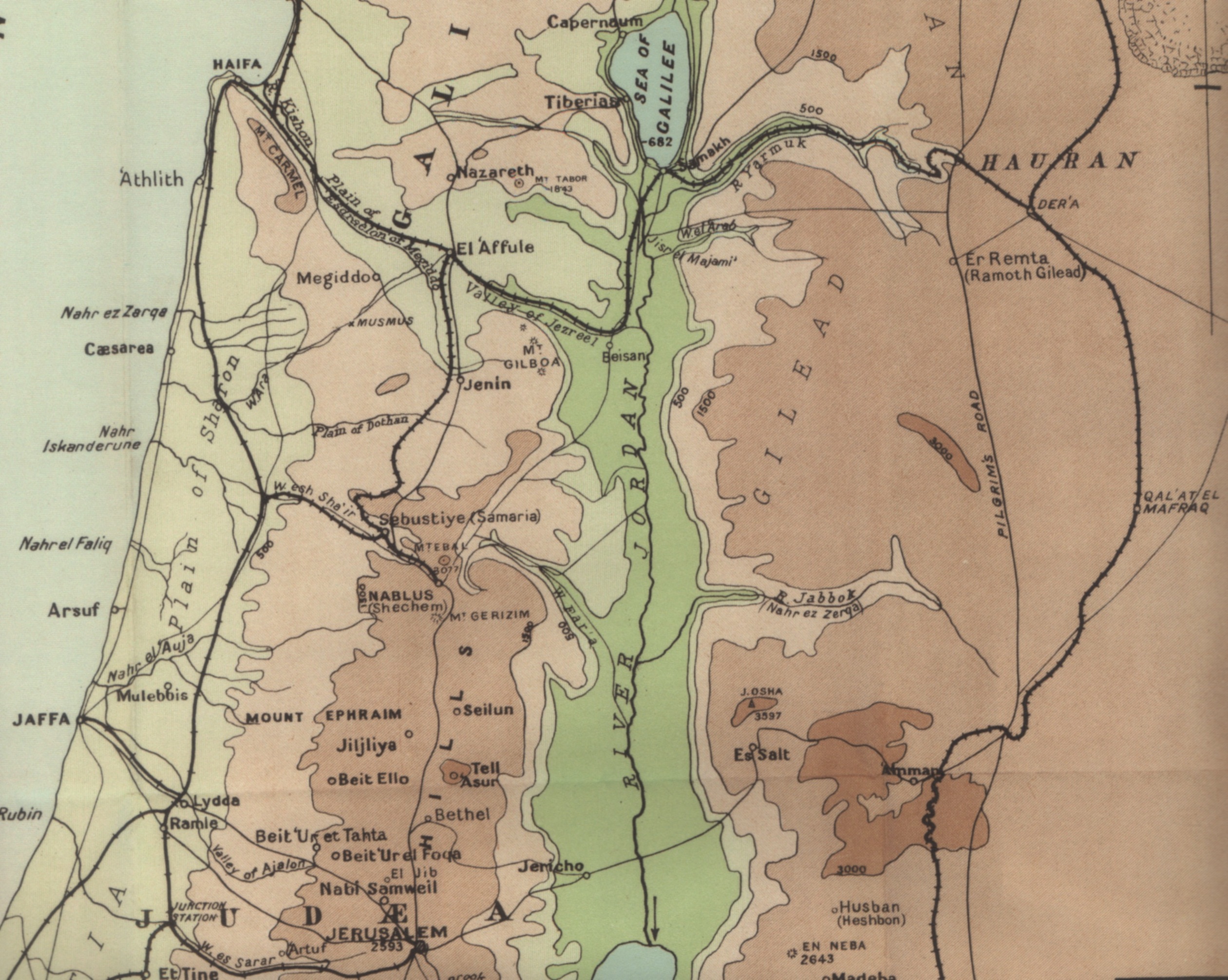 Valley Of Megiddo Map Battle Of Megiddo (1918) - Wikipedia