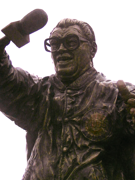 harry caray statue