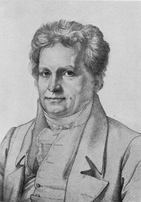 Pencil drawing of Tieck by [[Carl Christian Vogel von Vogelstein]]