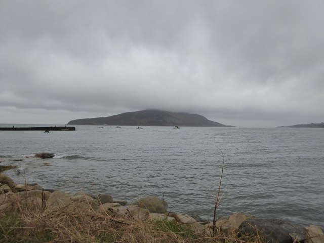 File:Looking past the Lamlash Pier towards Holy Island - geograph.org.uk - 5726275.jpg