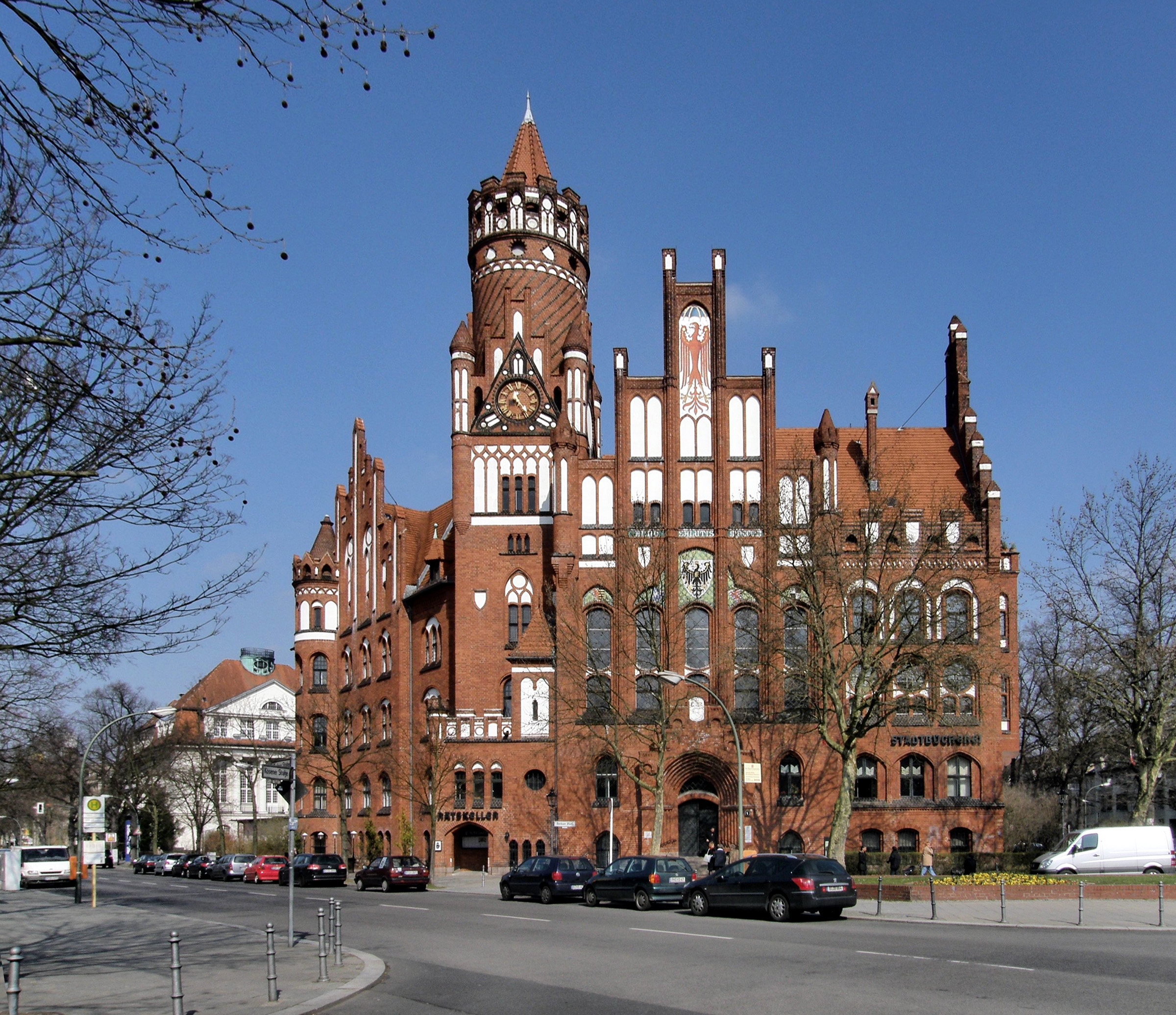 Berlin, Rathaus Schmargendorf, Architekt: J. Otto Kerwien
