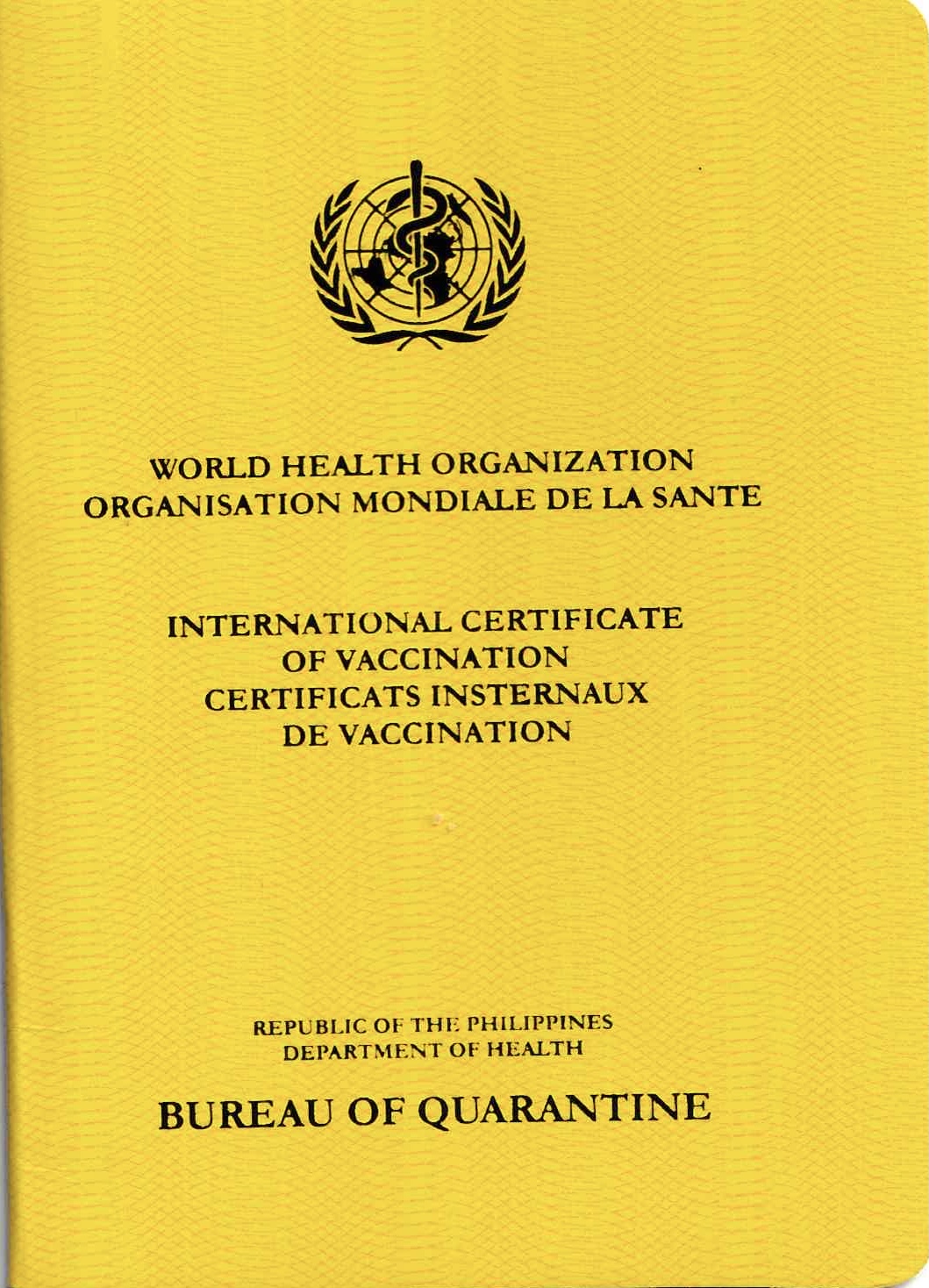 International Certificate of Vaccination or Prophylaxis - Wikipedia Intended For Certificate Of Vaccination Template