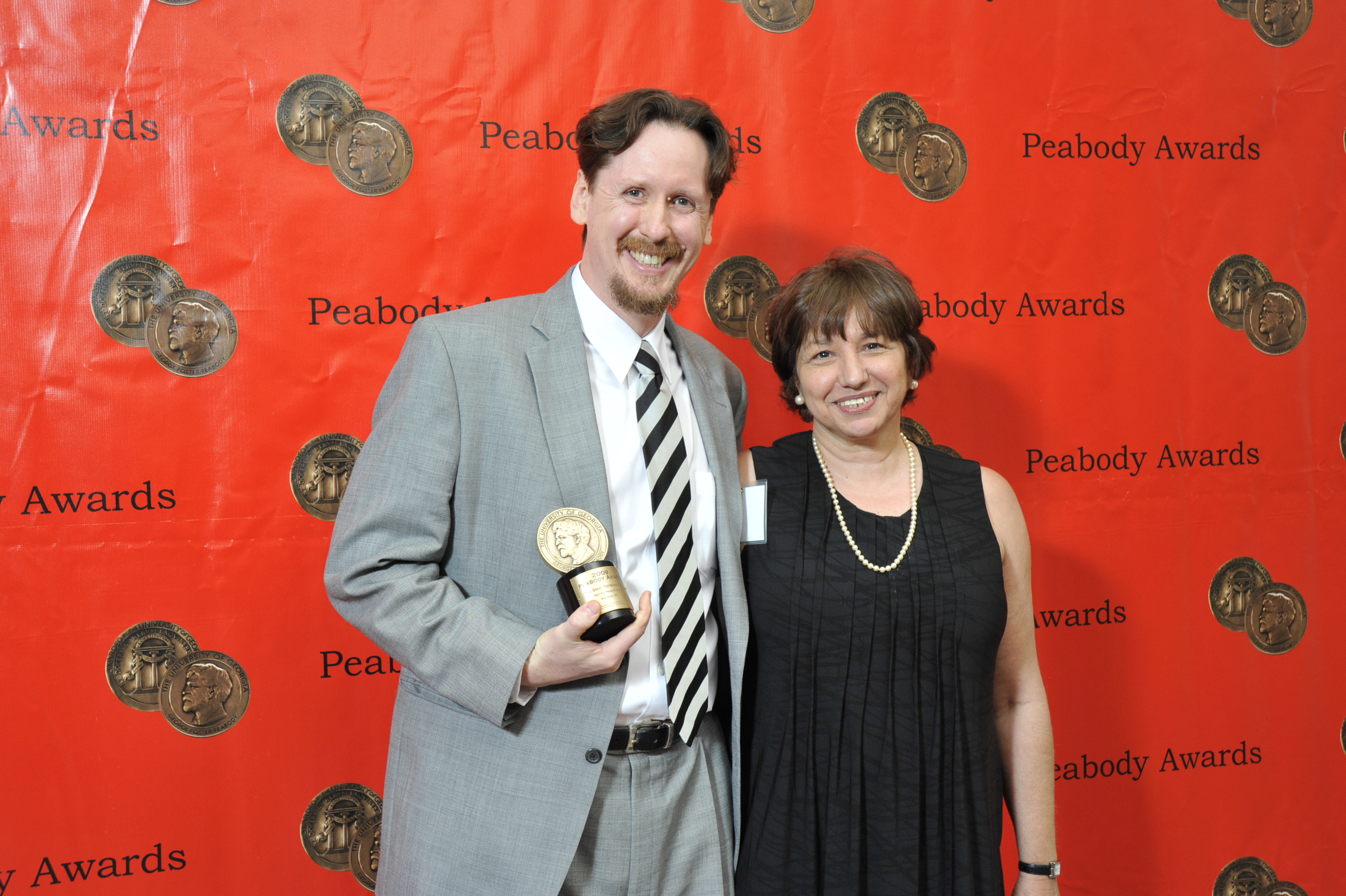 Trey Kay and Deborah George at the 69th Annual [[Peabody Awards