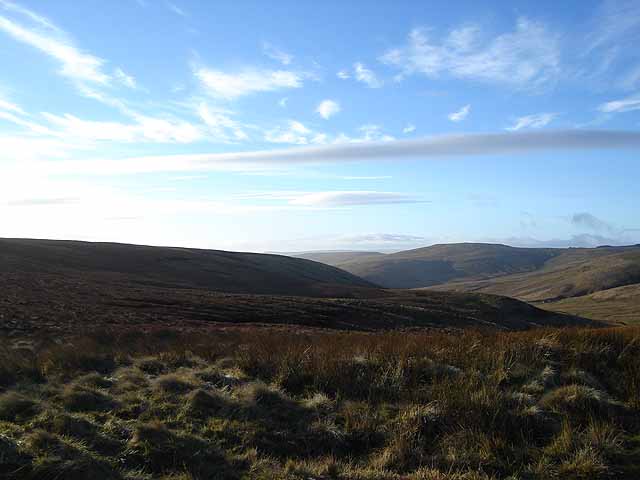 View west from Camel's Path - geograph.org.uk - 1090104