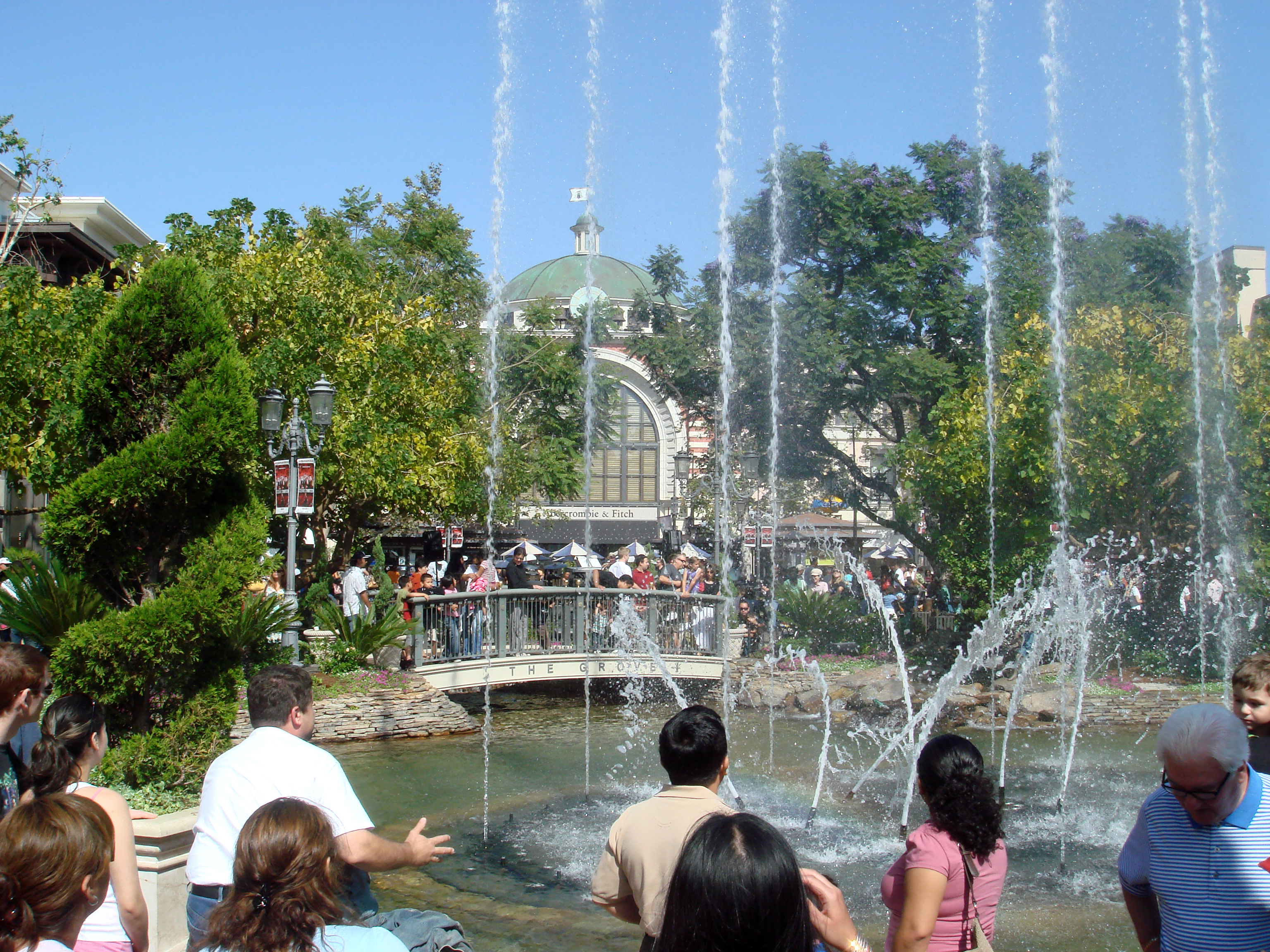 The Grove  Shopping in Fairfax District, Los Angeles