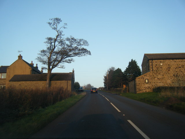 File:B6265 passing isolated farm buildings - geograph.org.uk - 4730746.jpg