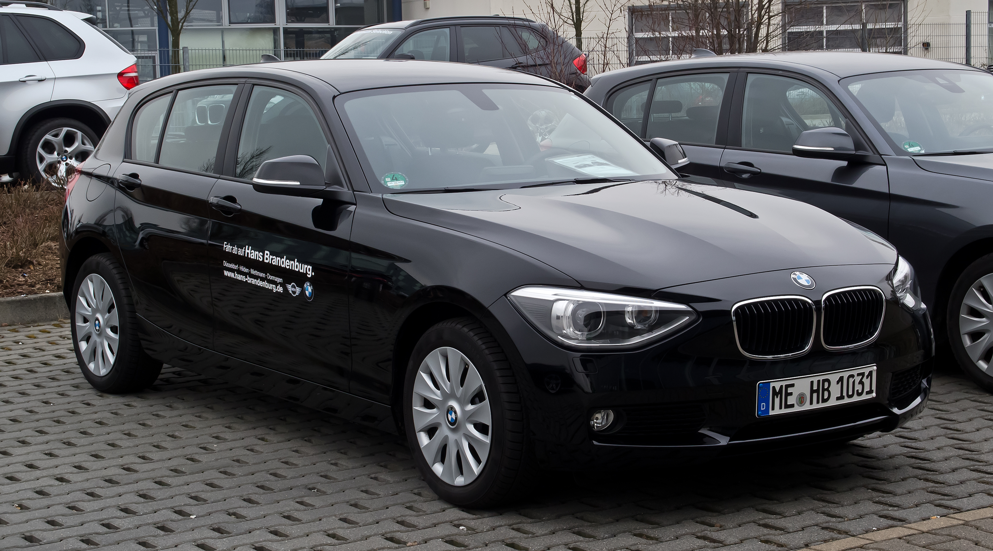 File:BMW 116i M-Sportpaket (F20) – Frontansicht, 24. Juni 2012