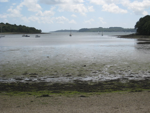 File:Beach on the creek at Trelissick - geograph.org.uk - 855212.jpg