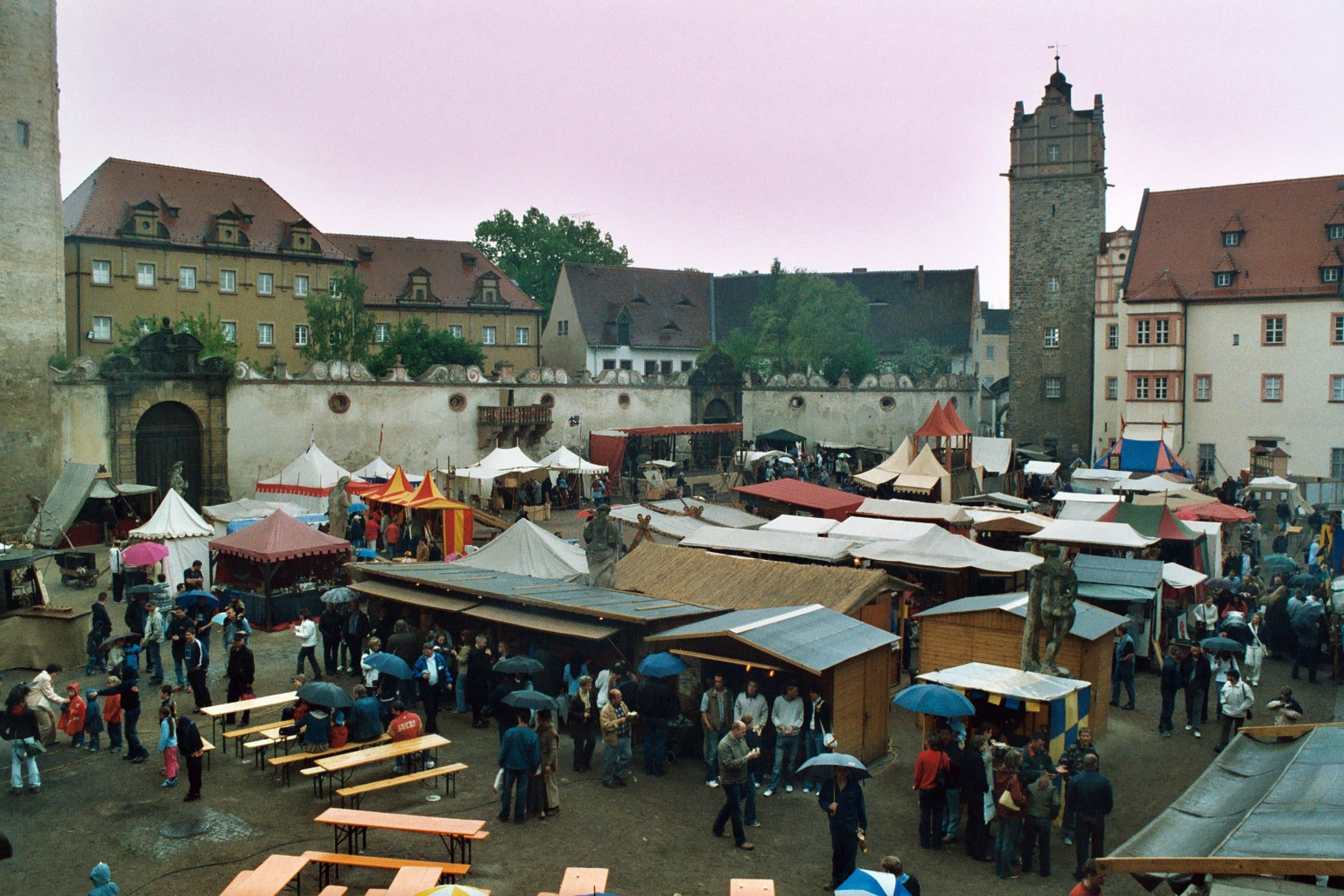 medieval market square