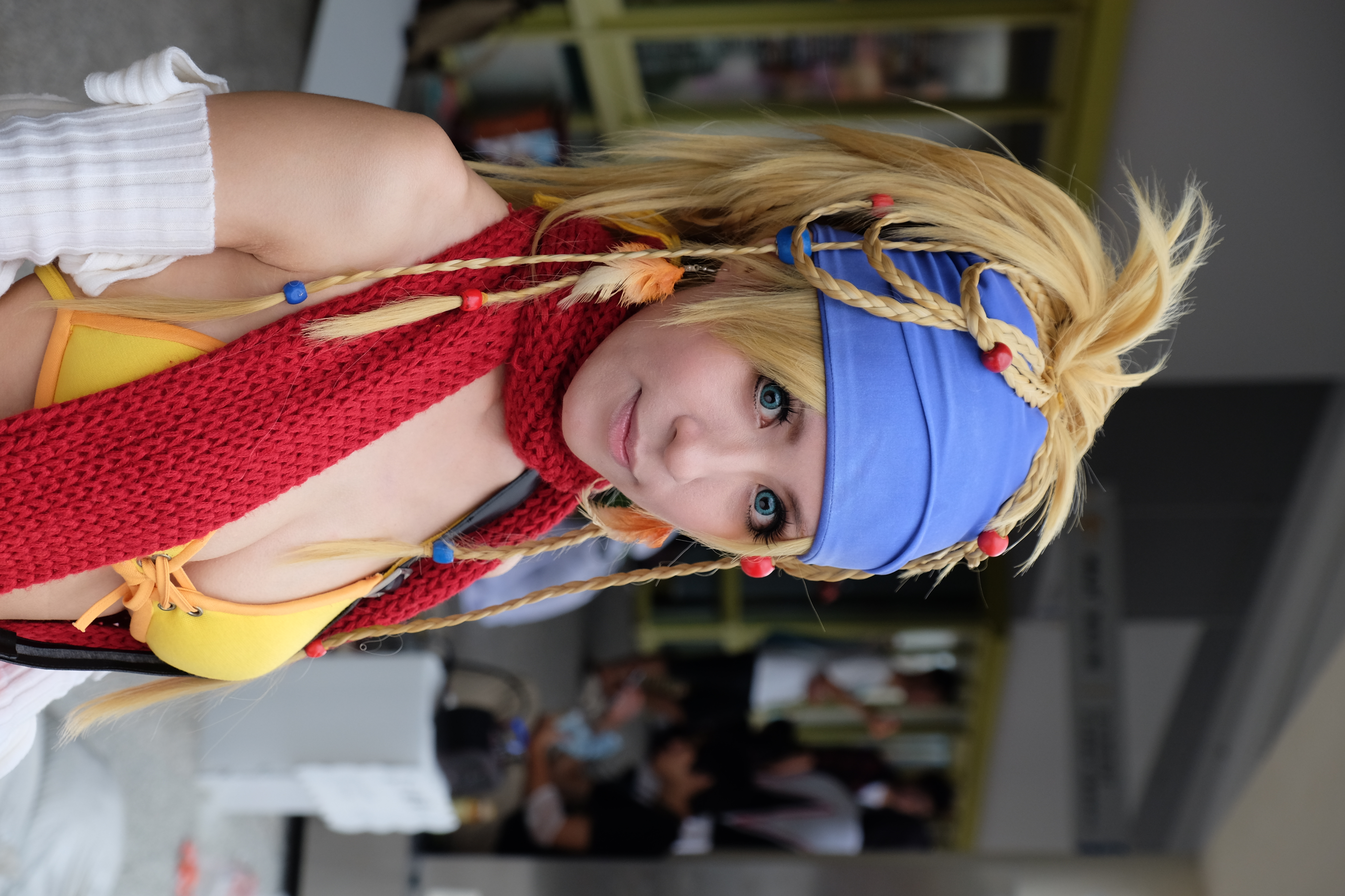 File Cosplayer Bust Up Of Rikku Final Fantasy X 2 At Ff26 1500 Jpg Wikimedia Commons