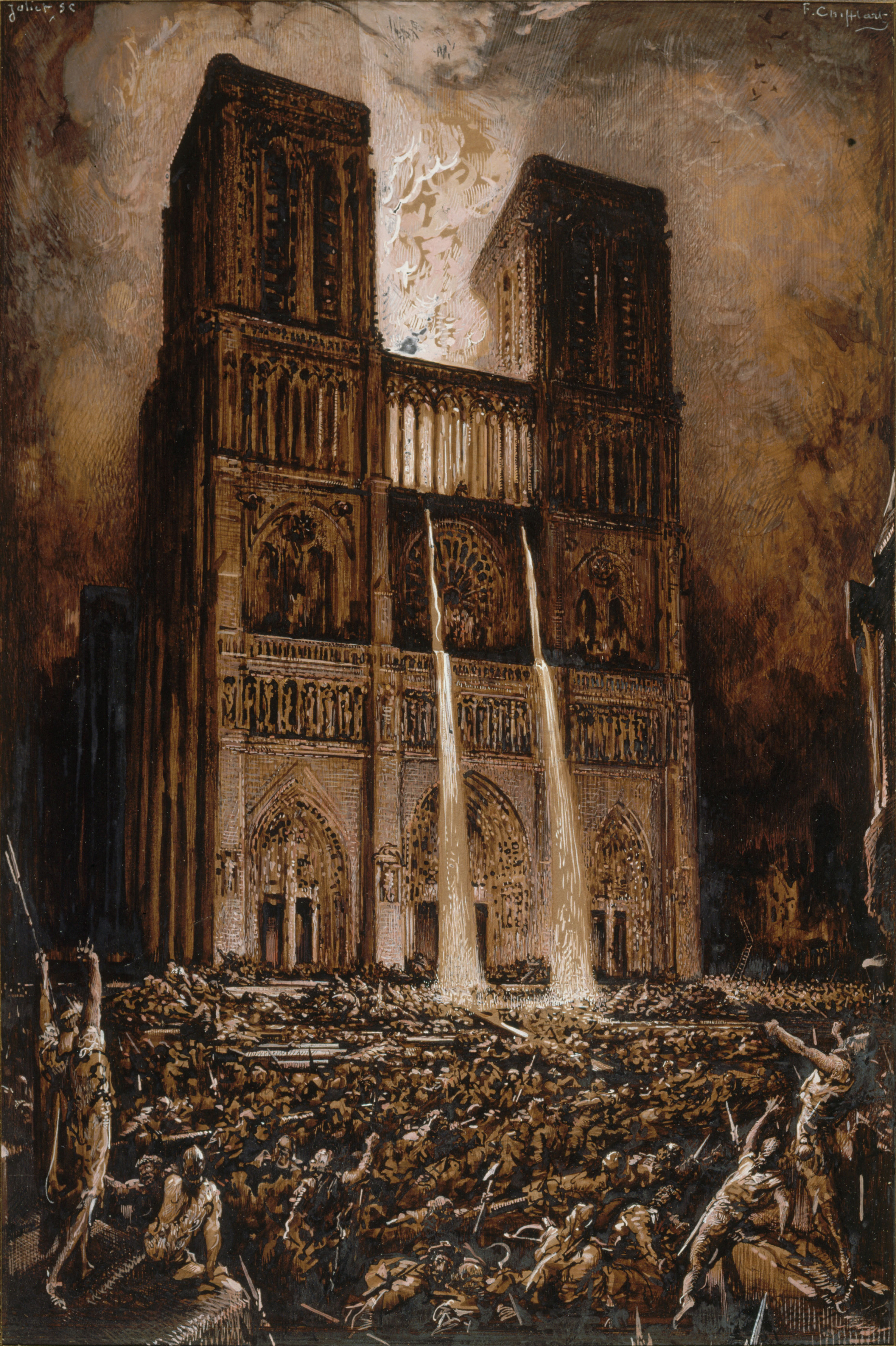 File:François-Nicolas Chifflart - Attaque de Notre-Dame.jpg - Wikipedia