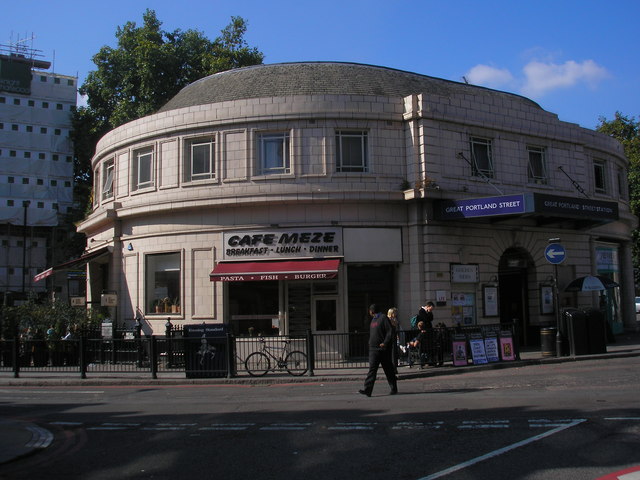 Street tube. Street address: first Floor, 85 great Portland Street.