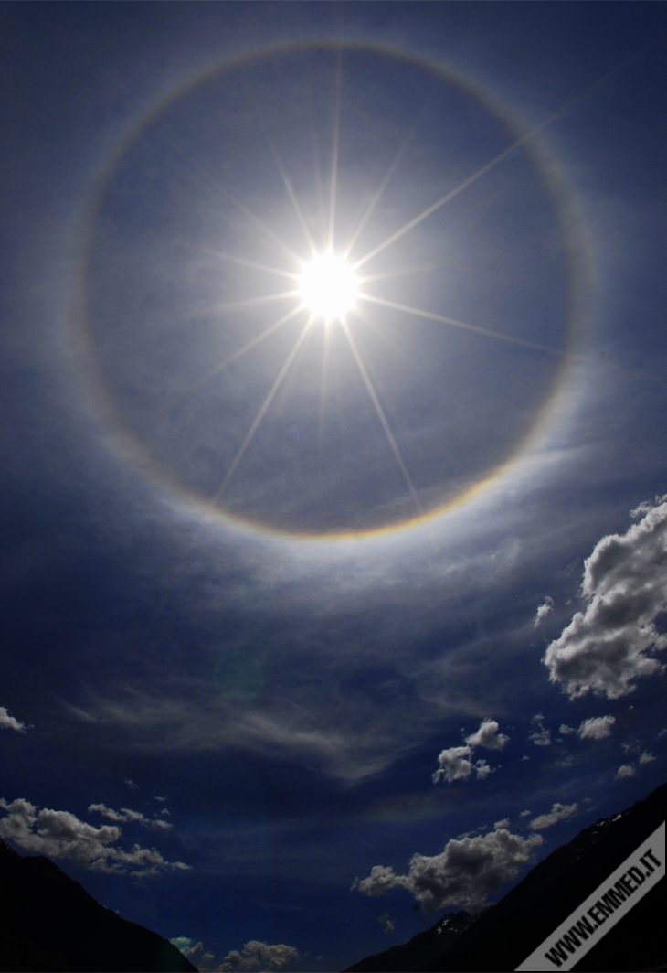 Откровение 10. Гало тёмной материи. Angel in Rainbow Halo.