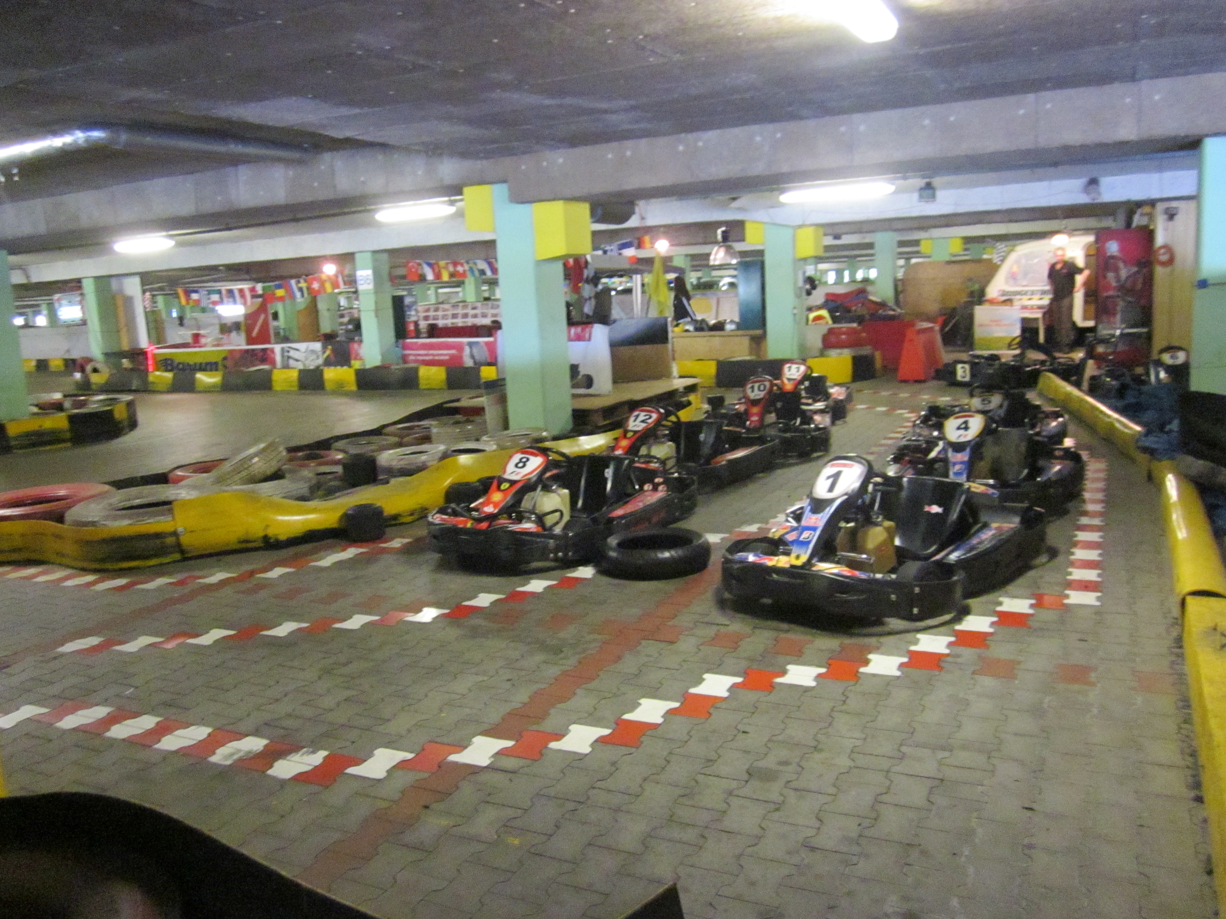 File Indoor Kart Racing Track In Bialystok Jpg Wikimedia Commons