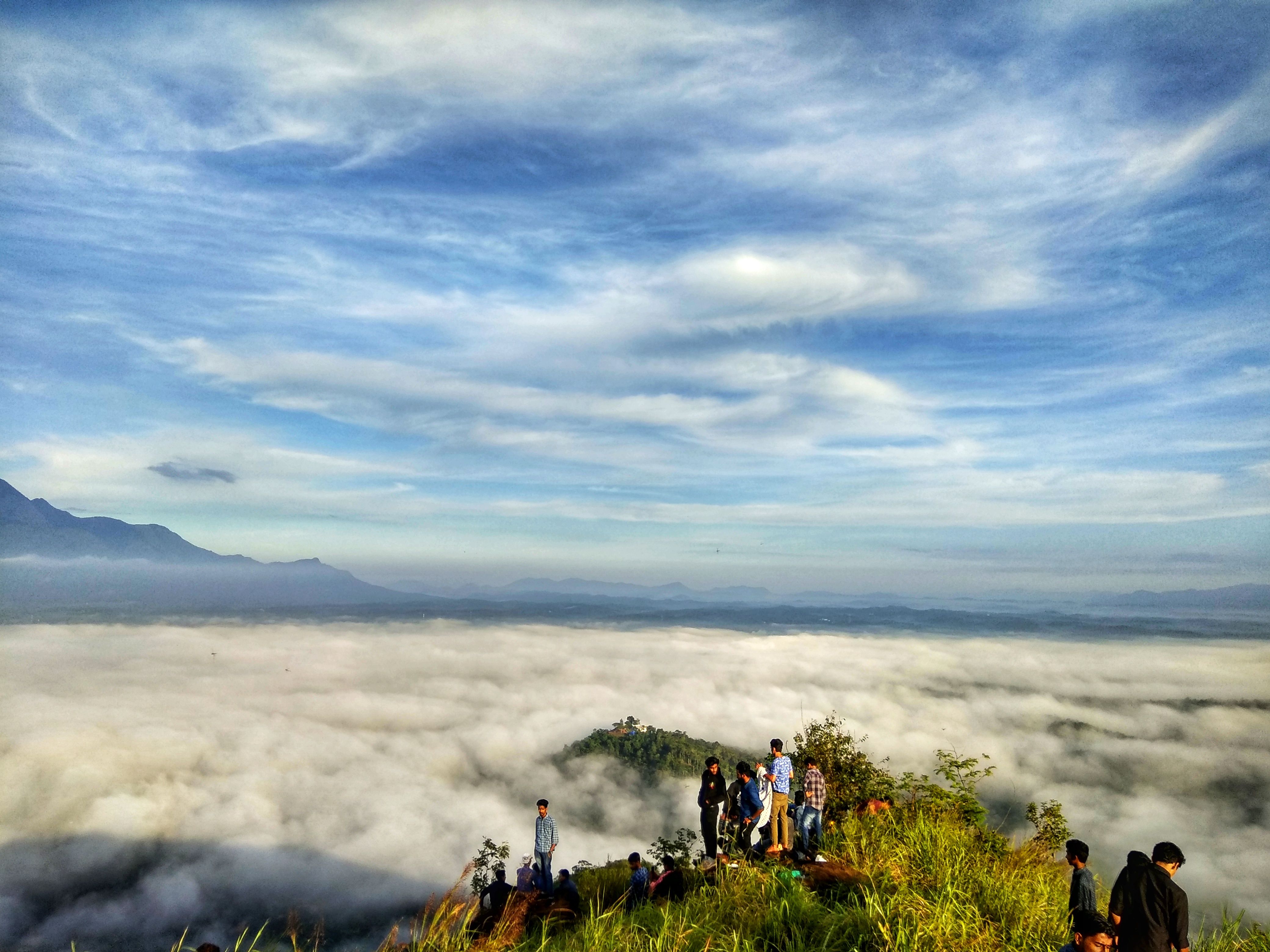 The hillock in the park provides a good view point.. - Picture of