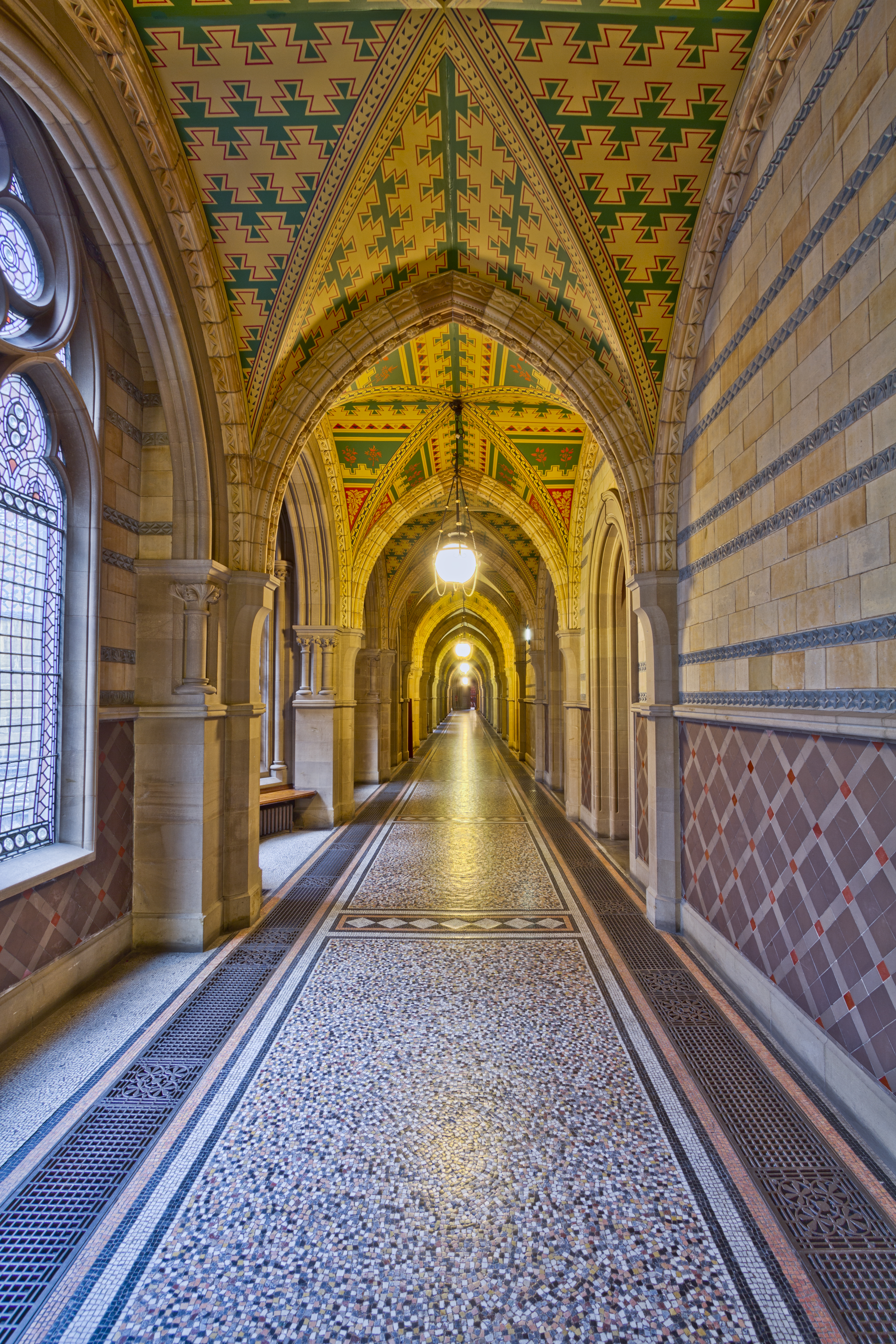 File Manchester City Hall Corridor Jpg Wikimedia Commons