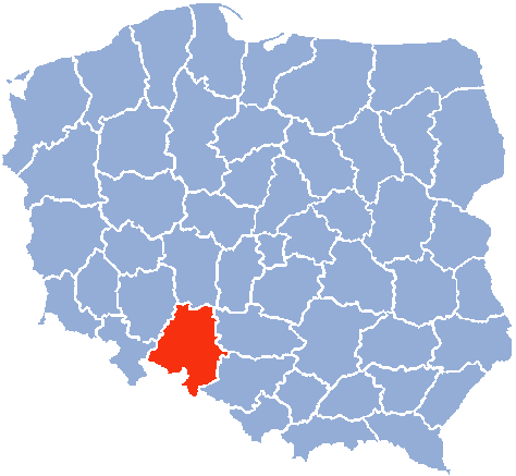 Opole Voivodeship 1975–1999.