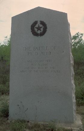 Battle of Palo Alto historical marker