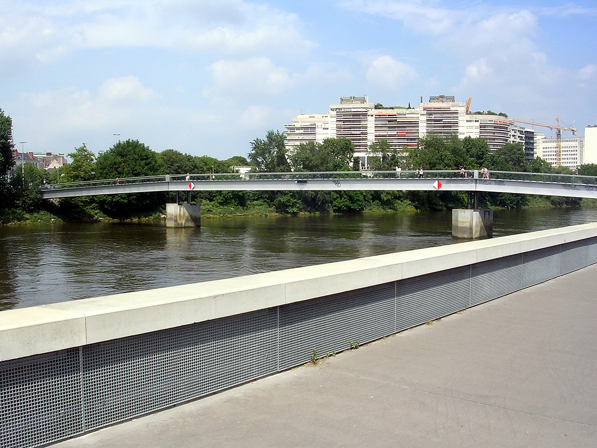 PASSERELLE VICTOR SCHOELCHER NANTES FRANCIA