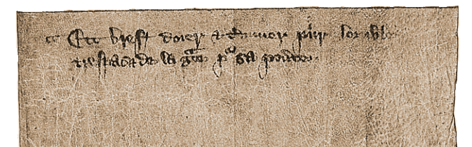 File:Petition SC 8-131-6544 from Walter, Vicar f Bakewell to the King, c.1331-dorse.png