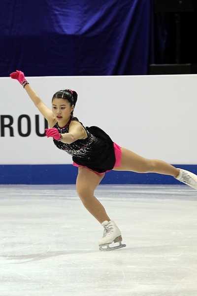 File:Photos – Junior World Championships 2017 – Ladies Yuna SHIRAIWA JPN – 5th Place (3).jpg