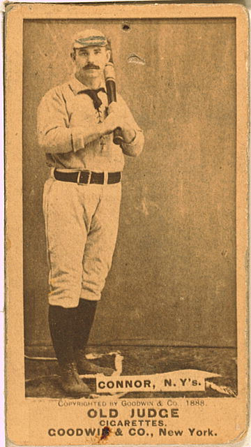 Roger Connor placed second in home runs in the National League three times and also won the Players' League's only home run title with 14 in 1890.