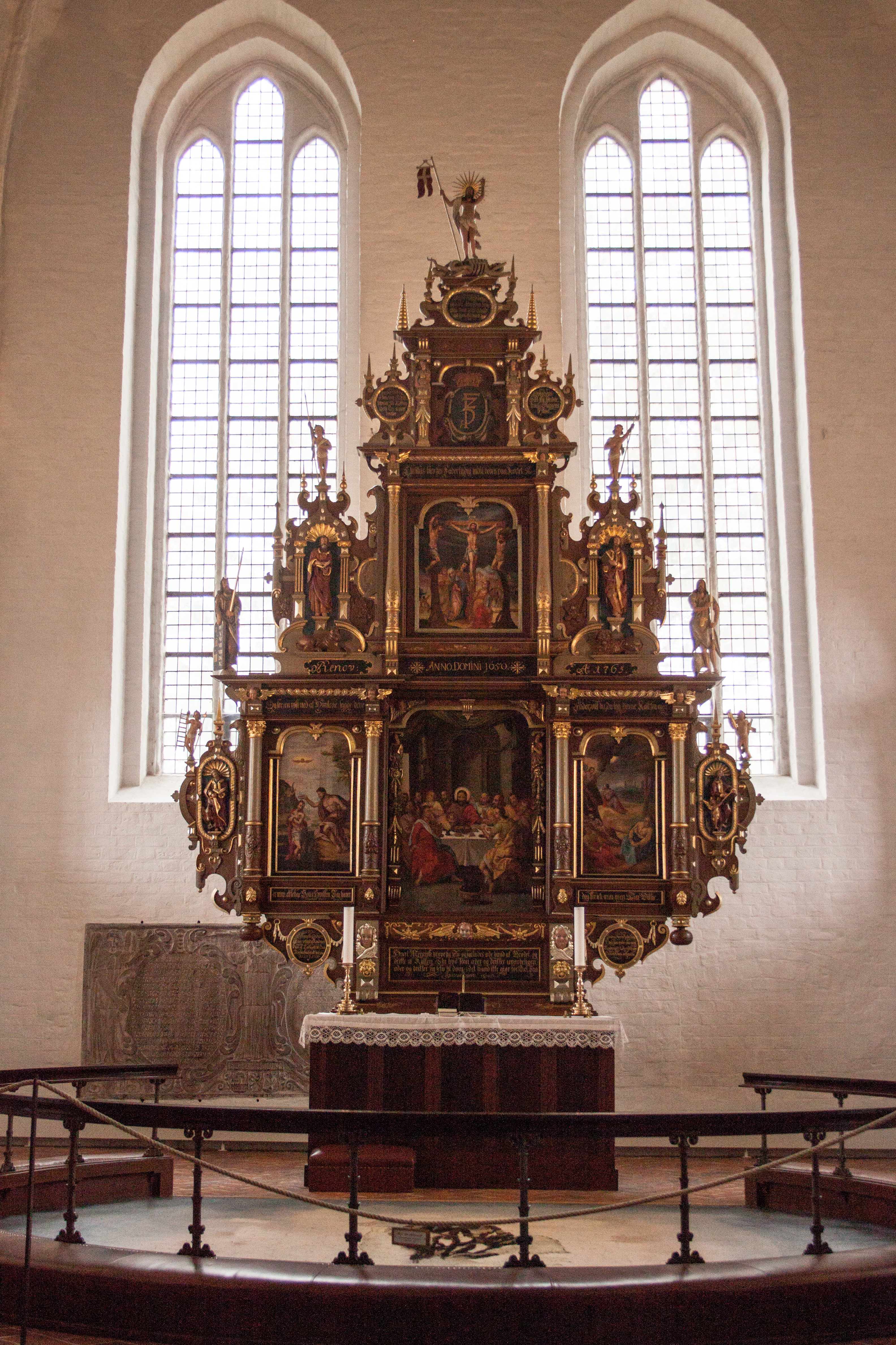 Catherine church in Ribe, interior - Commons