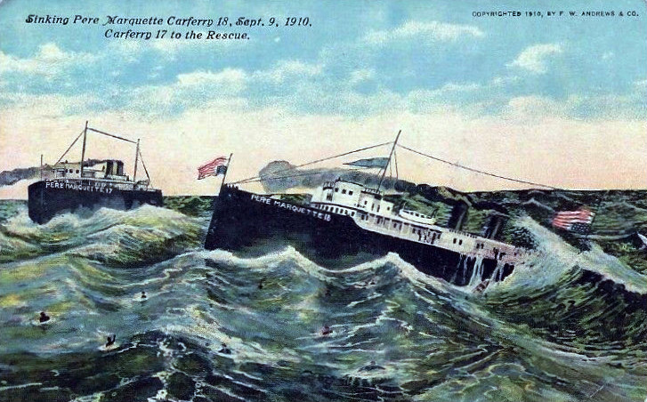 Shipwrecks of the Great Lakes: The Pere Marquette No. 18