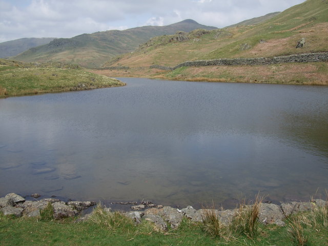 Alcock Tarn above Grasmere - geograph.org.uk - 797357