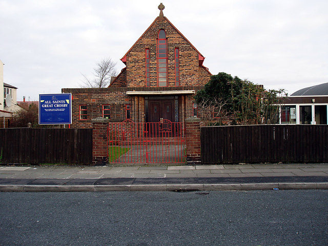 File:All Saint's Church, Forefield Lane. - geograph.org.uk - 2770420.jpg