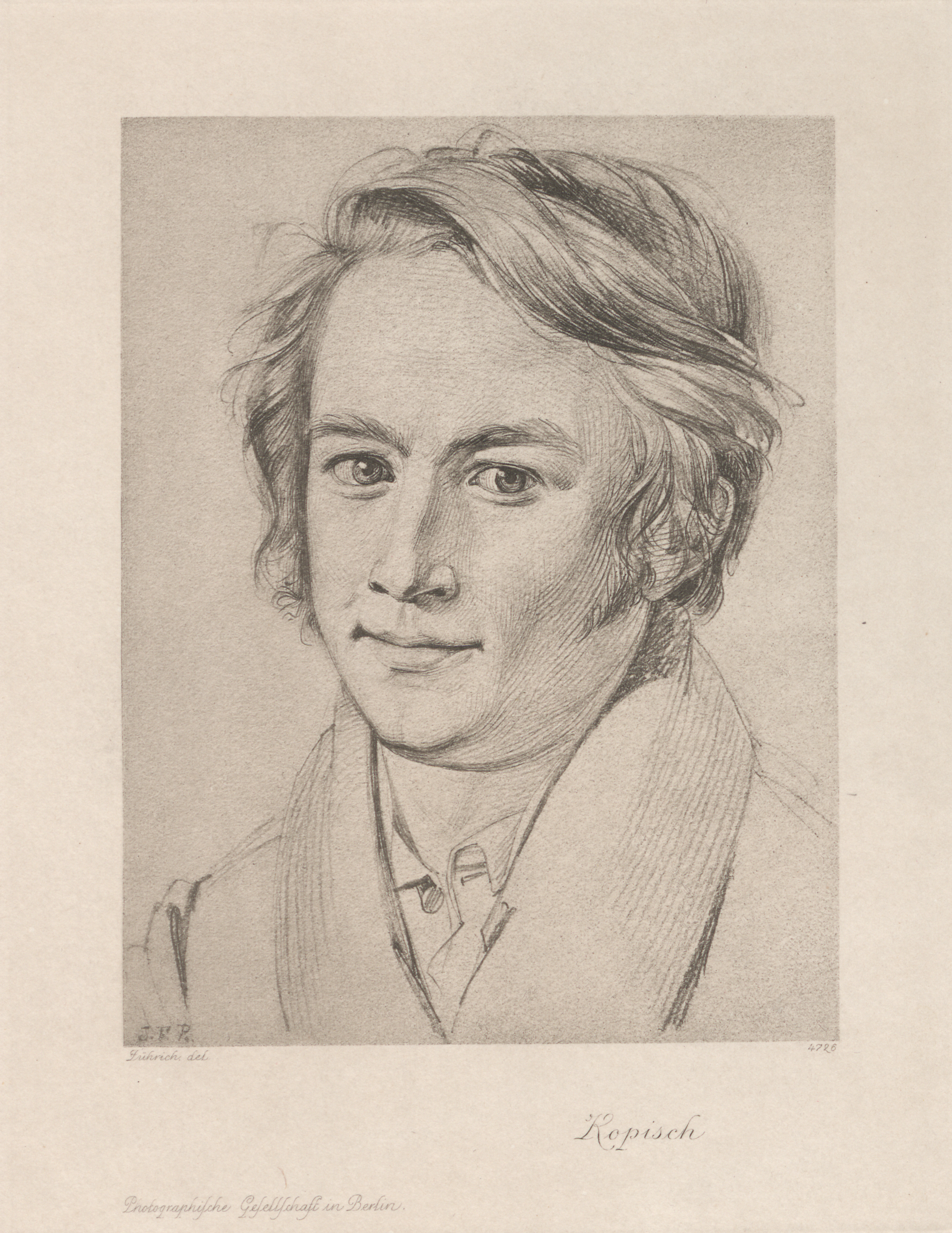 August Kopisch (um 1829)