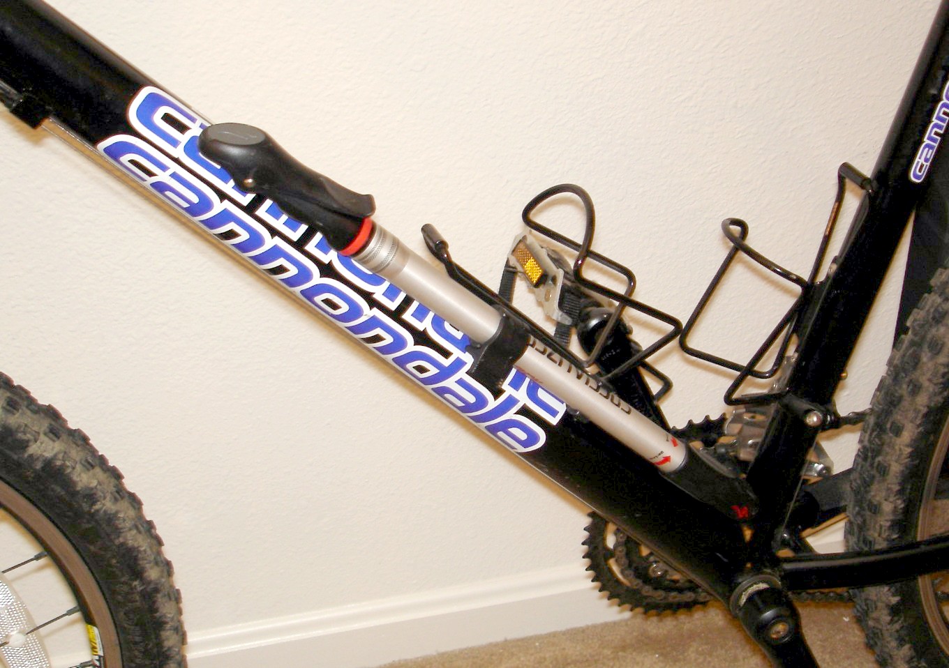 bicycle pump mount