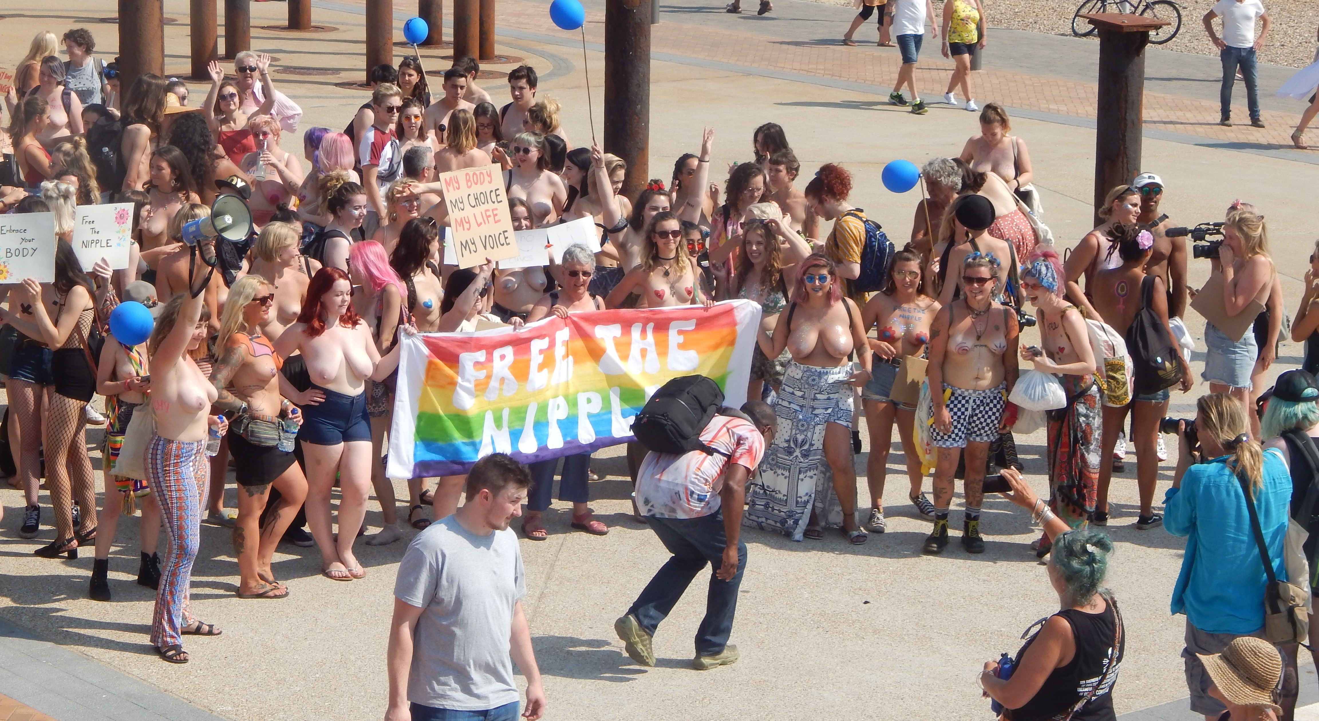 Hampton beach free the nipple