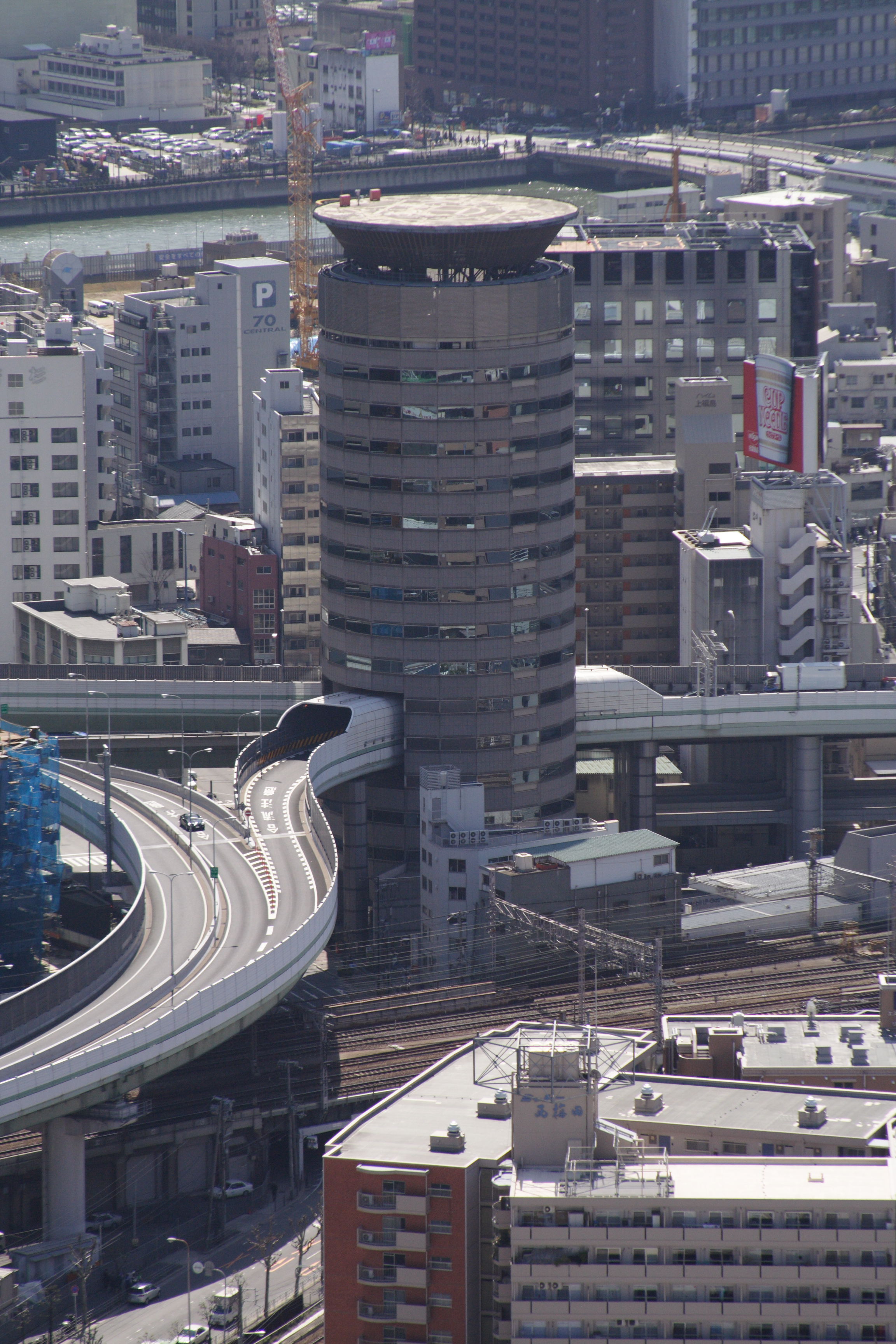 building a highway in japan