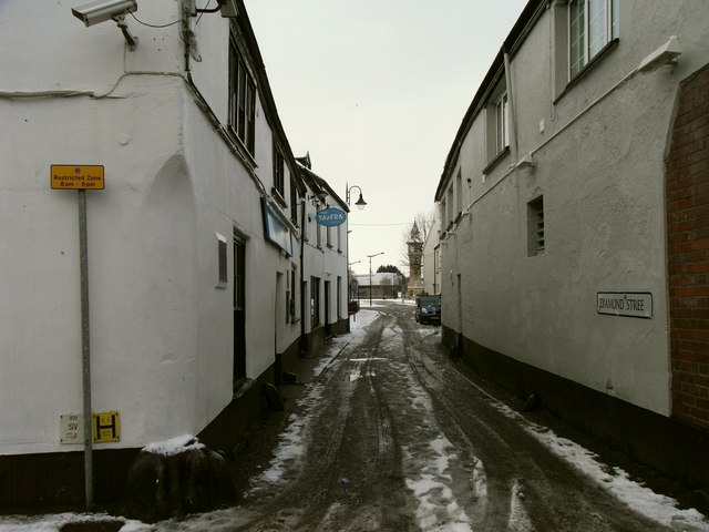 File:Diamond Street leading towards The Square - geograph.org.uk - 1658336.jpg