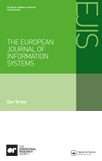 <i>European Journal of Information Systems</i> Academic journal