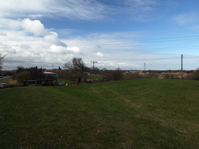 File:Fields looking toward West Sleekburn from Red Row - geograph.org.uk - 727346.jpg