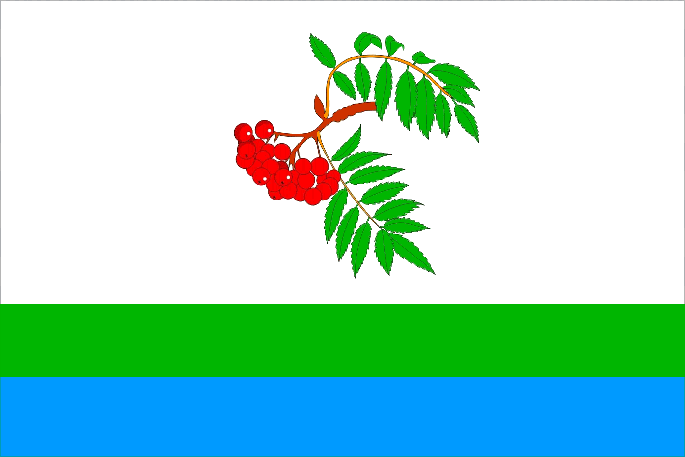 Flag of Ryabininskoe (Perm krai).png