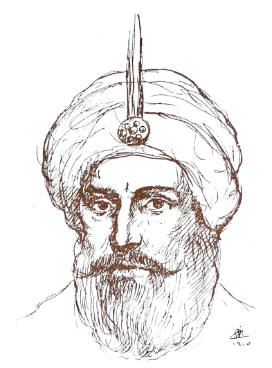 File:Harun al-Rashid by Khalil Gibran.png