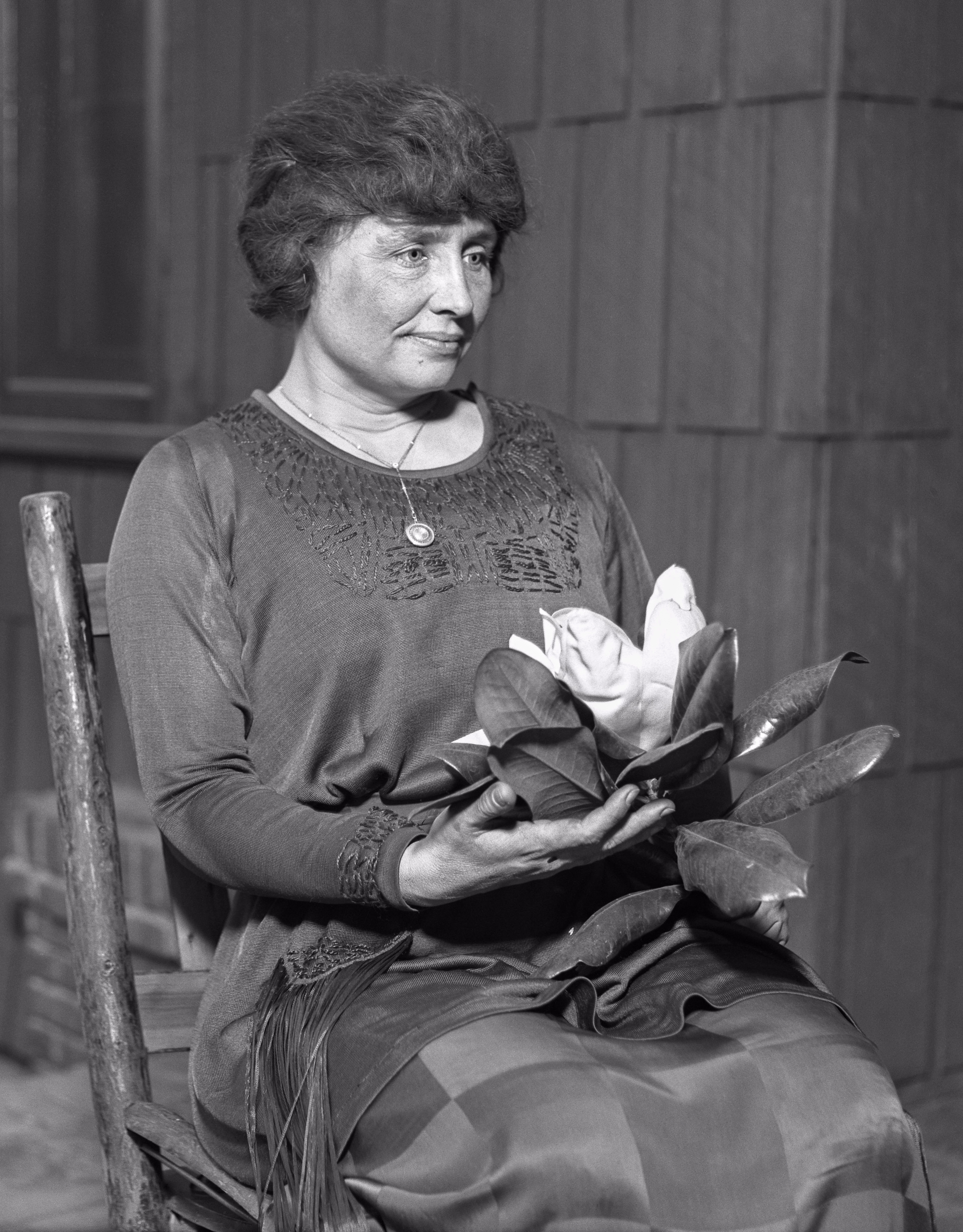 Portrait of Helen Keller