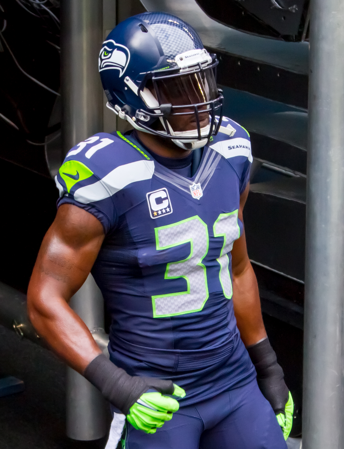 Kam chancellor shirtless