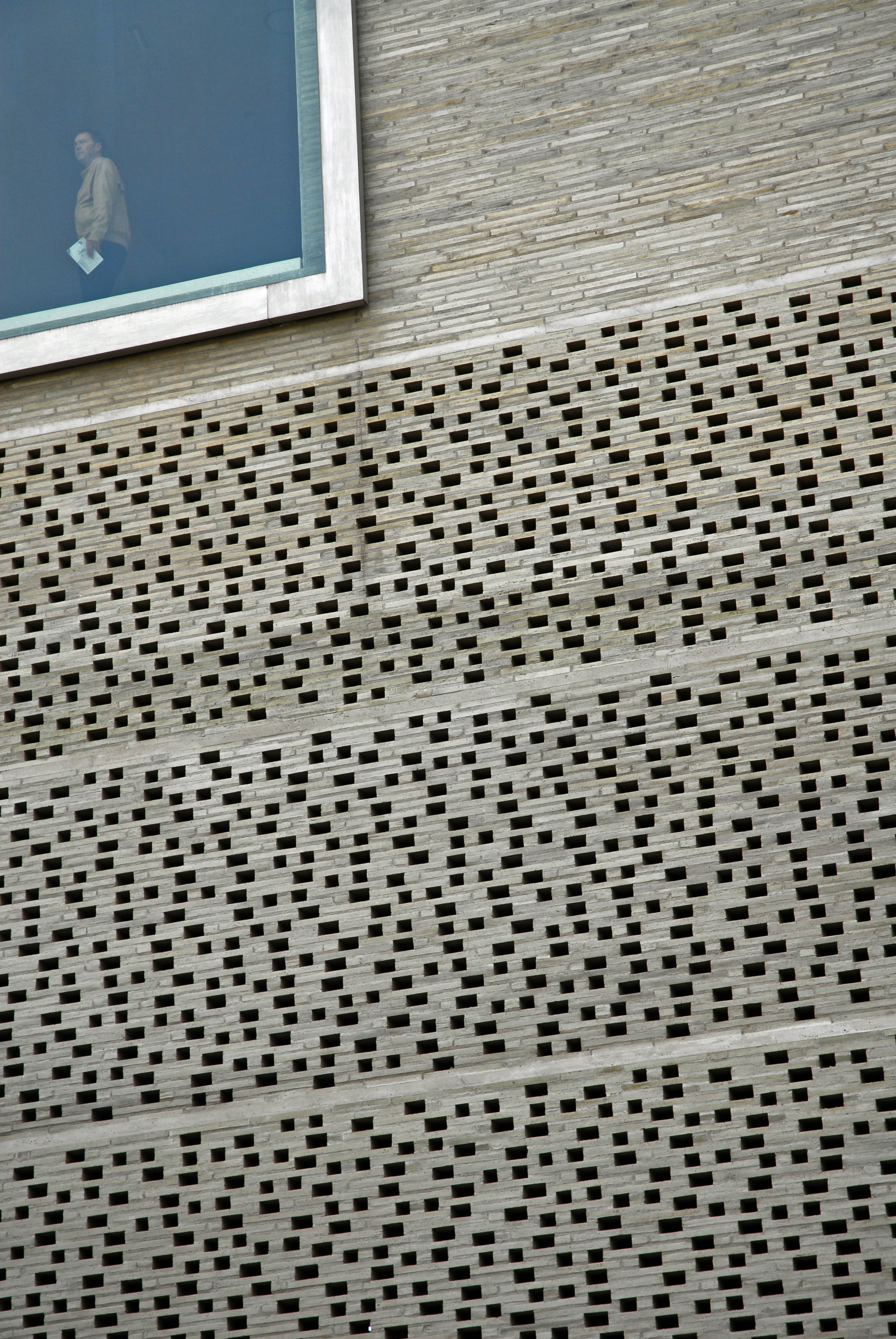 Kolumba Museum by Peter Zumthor - a detail of the masonry wall