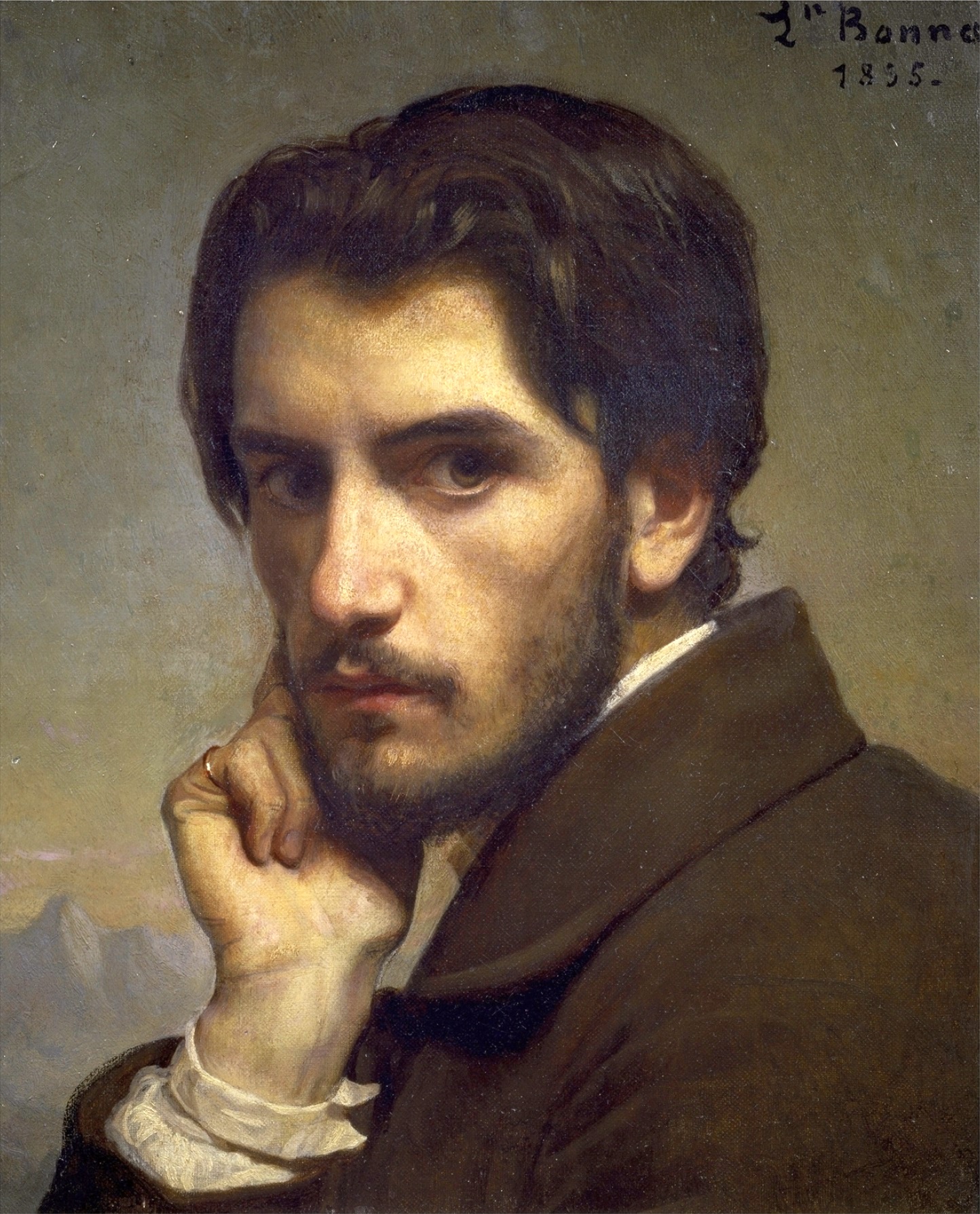 Знаменитые художники. Бонна, Леон Жозеф Флорантен. Леон Бонна автопортрет. Леон Бонна художник. Леон Бонна (1833-1922).