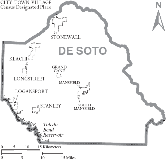 File:Map of De Soto Parish Louisiana With Municipal Labels.PNG