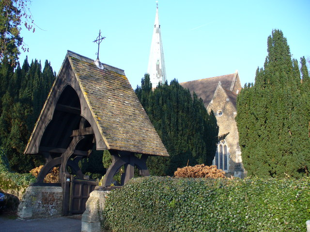 File:Shalford Lych Gate - geograph.org.uk - 634414.jpg