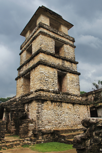 The Palace Observation Tower at Palenque.