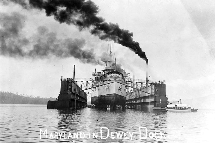 File:USS Maryland (ACR-8) in Drydock Dewey.jpg