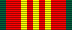 Medaglia per servizio impeccabile di III Classe - nastrino per uniforme ordinaria